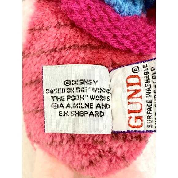Piglet Plush Toy With Knit Elf Hat By Gund For Disney - Swing/Tush Tags Intact - Picture 8 of 12